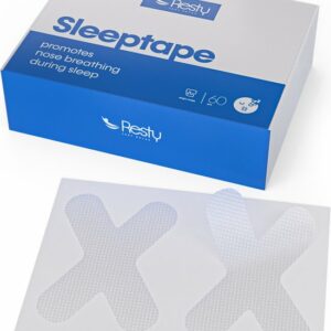 Resty® Sleeptape - Anti-Snurk Mondpleisters - 60 stuks - Mondtape - Bevordert neusademhaling - Antisnurkstrips - Slaaptape - Biohacking - Mondtape voor een betere nachtrust review en ervaring