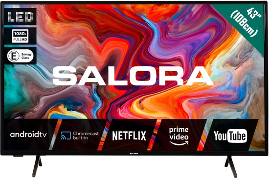 Salora SMART43TV  – 43 Inch – Smart TV – Full HD – 2022