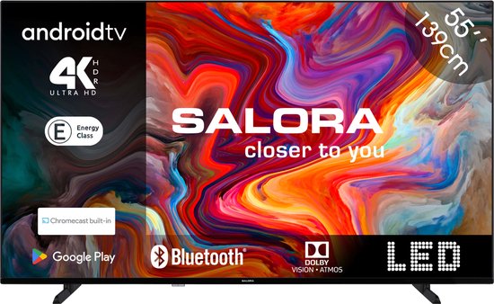 Salora SMART55TV – 55 inch – 4K – Smart TV – 2023