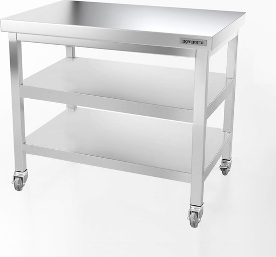 Set wielen voor werktafels | GGM Gastro