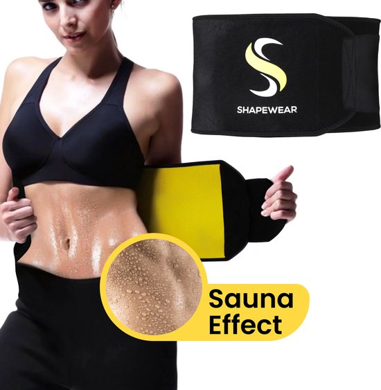 Shapewear®  zweetband  voor de buik  – waist trainer –  Buikband afvallen  – Afslankband buik  – waist shaper  man/vrouw