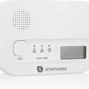Smartwares Koolmonoxidemelder FGA-13041 - 10 jaar levensduur - BSI Gecertificeerd - CO Melder review en ervaring