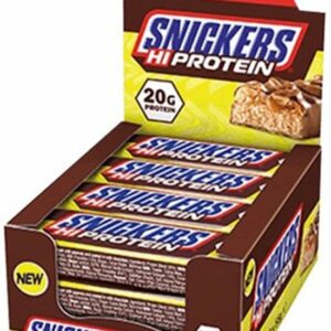Snickers Hi Protein Bar 12repen review en ervaring