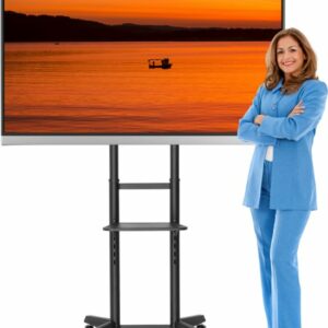 TV Standaard Design | Verrijdbaar en Kantelbaar | Origineel Design | Met AV plateau | 30 inch tot 70 inch review en ervaring