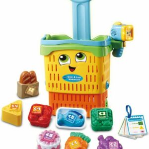 VTech Scan & Leer 2 in 1 Winkelmand - Interactief Baby Speelgoed - Maak Kennis met Vormen & Cijfers - 1