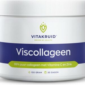 Vitakruid Pure Viscollageen Poeder Met C en Zink 130 gr review en ervaring