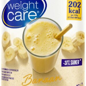 Weight Care Maaltijdshake Banaan - 436 gram review en ervaring