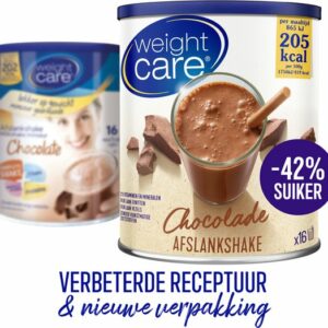 Weight Care Maaltijdshake Chocolade-436 gram review en ervaring