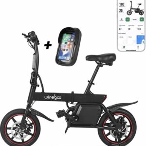 Windgoo B20 V3- APP IOS Android - Elektrische vouwfiets - E Bike - 7.8Ah Batterij - 250W - 14 Inch - 25 KM/H - Zwart review en ervaring