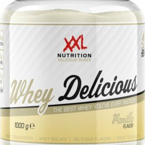 XXL Nutrition - Whey Delicious - Vanille - Wei Eiwitpoeder met BCAA & Glutamine