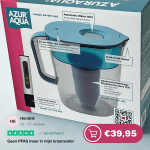 De beste waterfilterkan van 2025