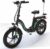 Hitway BK6 Elektrische Fiets | Opvouwbare E-bike | 20 Inch Fat Tire | 250W Motor | 11.2Ah | Zwart
